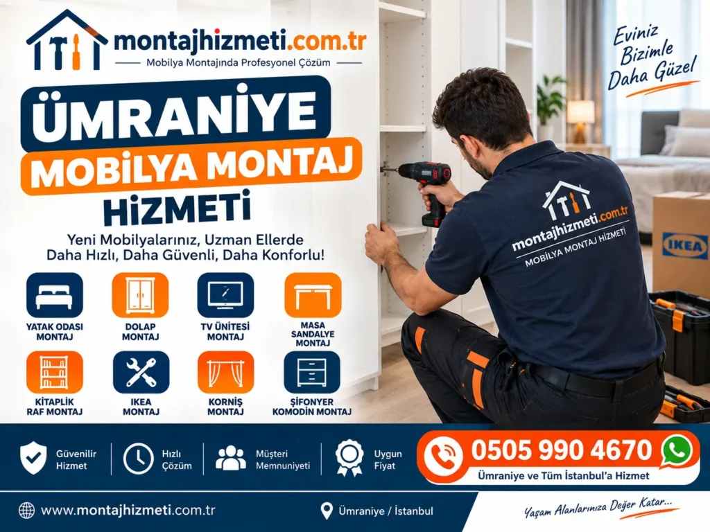 Ümraniye Mobilya Montaj